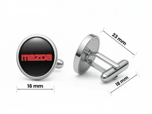 Mazda Personalized Cufflinks Men Racing Drift Premium Model